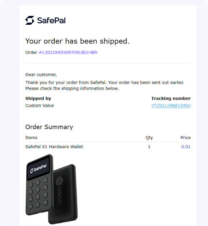 Claim wallet step 3